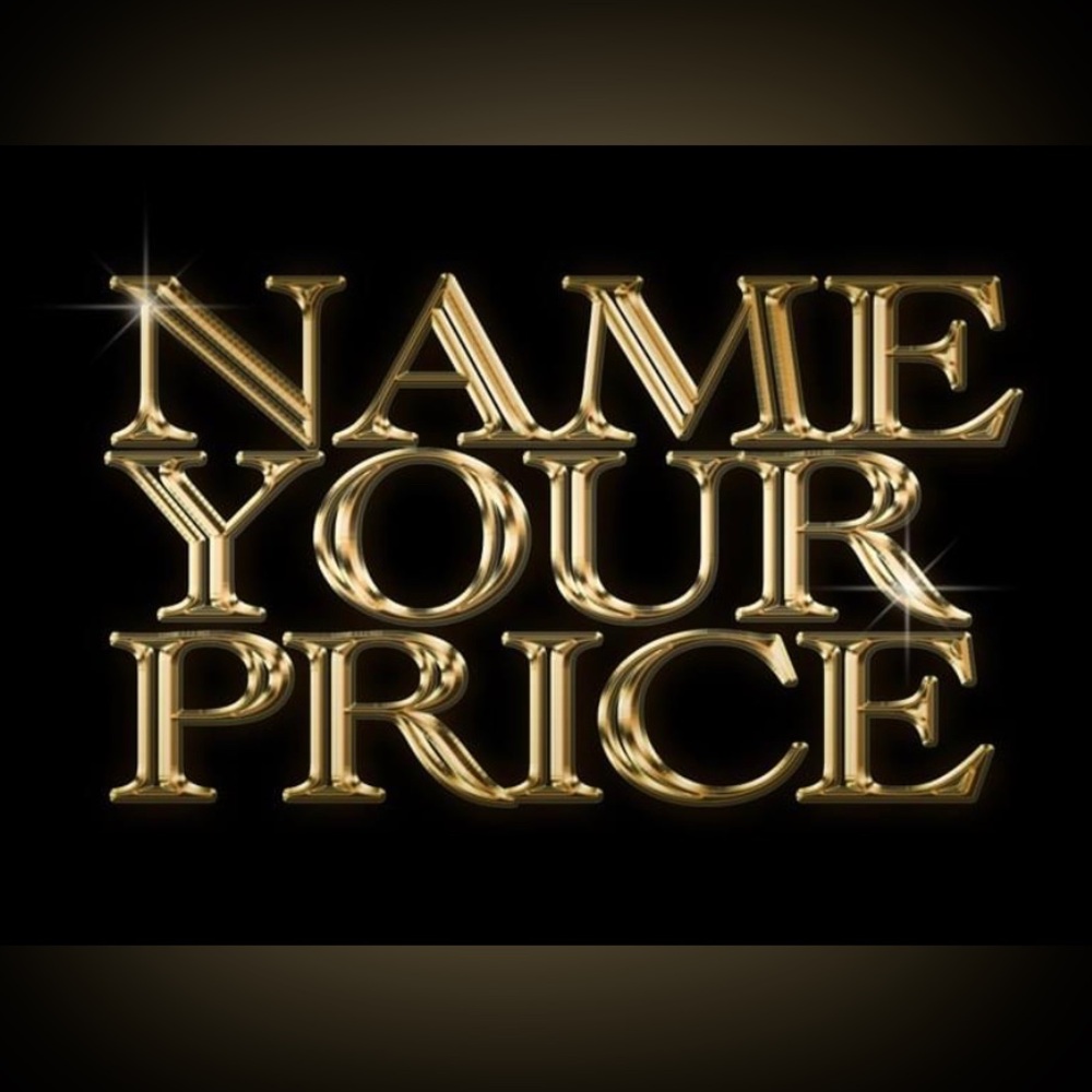 What are you willing to pay sale. Spread the word